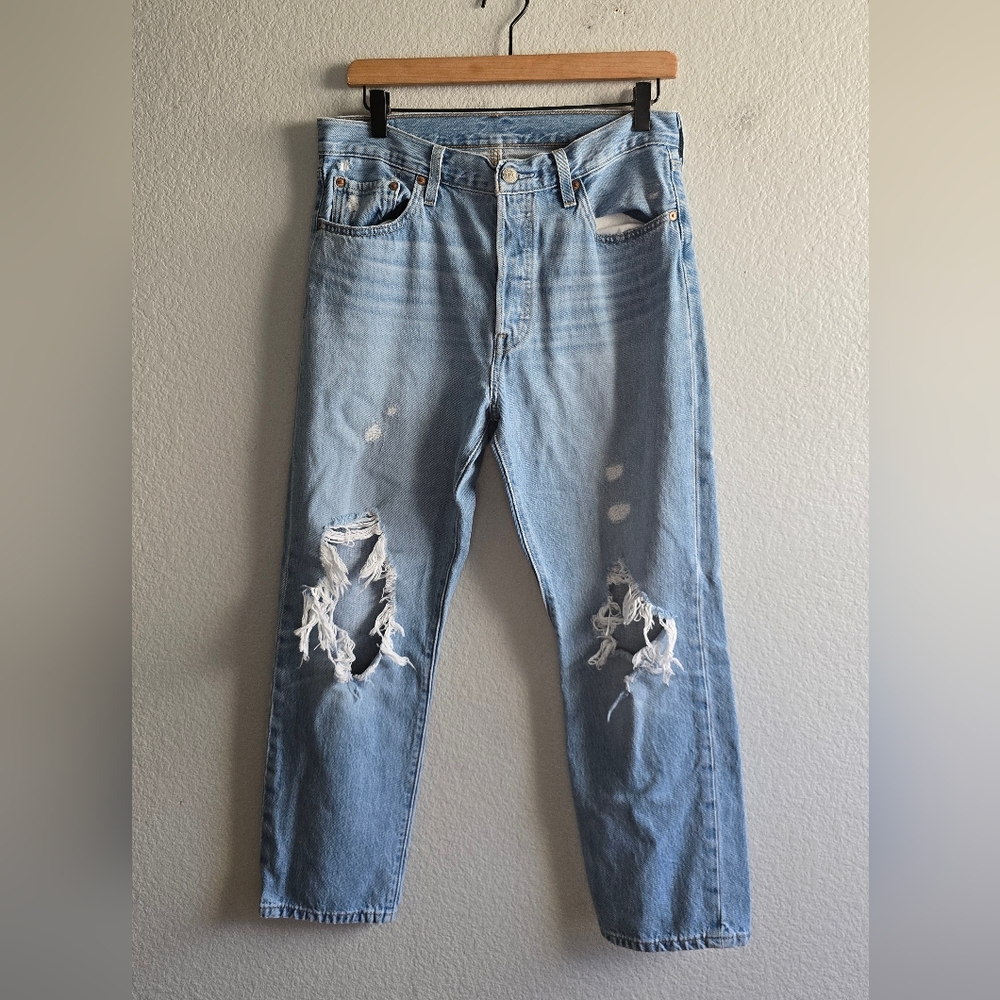 Levi's 501 Ripped Jeans